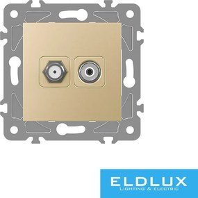 ELDGROUND SAT + TV aljzat (13db) Arany