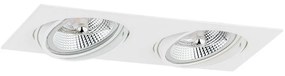 Argon Argon 1046 - Beépíthető lámpa OLIMP 2xGU10-AR111/12W/230V fehér AR1046