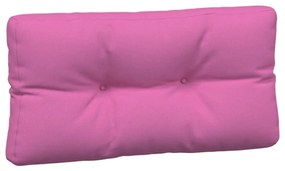 7 db rózsaszín szövet raklappárna
