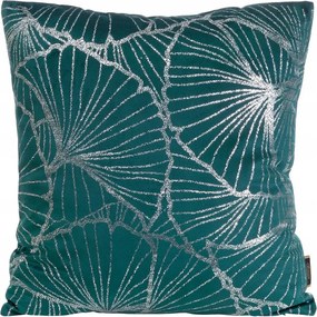 Dekoratív párnahuzat BLINK-39 45x45 Eurofirany sötét türkiz/ezüst