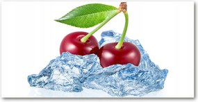 Fotó-kép edzett üveg Cseresznye jéggel 140x70