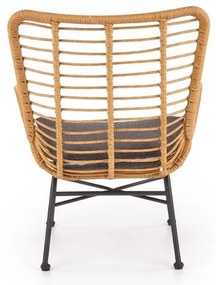 Ikaro kerti szék, rattan