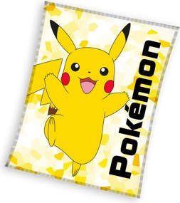 Pokémon Spark flanel polár takaró 110x140cm