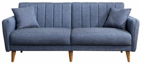 Aqua Dark Blue kinyitható kanapé