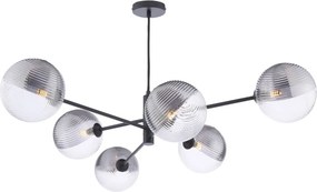 Dar Lighting modern függeszték vignette matt fekete darvig0622-19