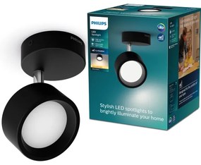 Philips - LED Spotlámpa BRACIA LED/5,5W/230V fekete