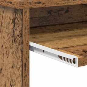Íróasztal tárolóval Öreg fa 120.5 x 44 x 88.5 cm Faanyag