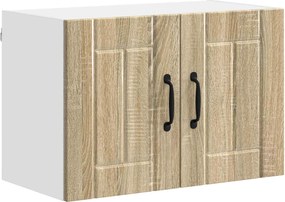 vidaXL Fali konyhaszekrény Sonoma tölgy 60 x 31 x 40 cm Faanyag