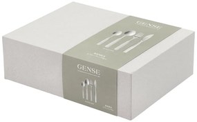 Ezüstszínű rozsdamentes acél evőeszköz készlet 16 db-os Ranka – Gense