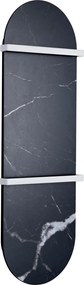 AREZZO design STONELINE ROUND 900x300 kőhatású törölközőszárító radiátor, fehér