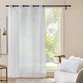 Fehér voile fényáteresztő függöny 140x280 cm Duchesse – douceur d'intérieur