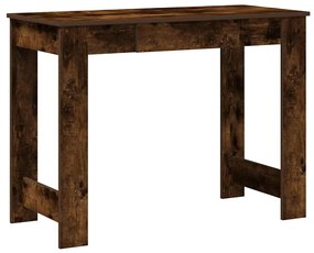 füstös tölgy színű szerelt fa íróasztal 100x45x75 cm