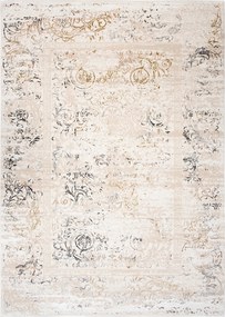 Hera Szőnyeg 160x230 Stílusos Modern Divatos Fényes Bézs krém szürke w23