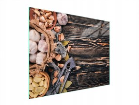 Üveg Vágódeszka 52x40 Étel Edzett Üveg