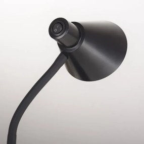 JUST LIGHT. 11248-18 - LED flexibilis asztali lámpa PIXIE LED/4,5W/230V fekete