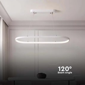 LED Csillár zsinóron LED/24W/230V 4000K fehér