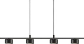 NORDLUX 2010813003 CLYDE Modern Led Függesztett Lámpa Fekete LED IP20
