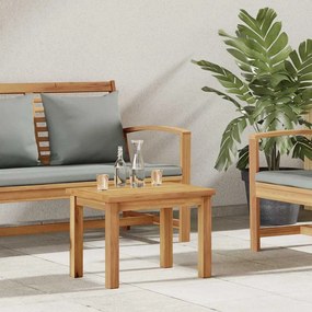 vidaXL Dohányzóasztal Barna 50 x 35 x 36 cm Tömör Teakfa