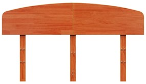 viaszbarna tömör fenyőfa fejtámla 140 cm