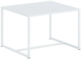 BARBOSSA Dohányzóasztal Fehér Színben 67 cm