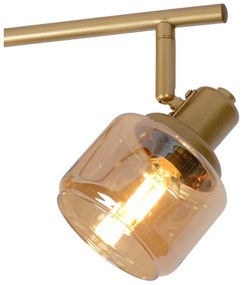 Lucide 77979/04/02 - Spotlámpa BJORN 4xE14/40W/230V arany