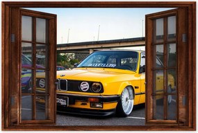 Poszter 60x40 Sárga Bmw Hármas 3 Talaj