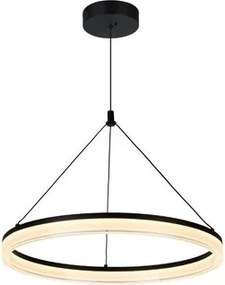 RÁBALUX 72478 SERAPHIEL Modern Led Függesztett Lámpa Fekete IP20