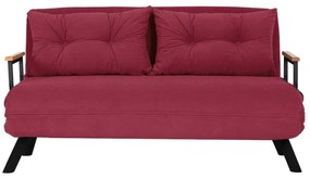 2 személyes kanapéágy Homoko 2-Seater - Sötétbordó