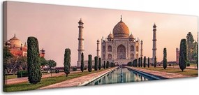 Vászonkép Tádzs Mahal Építészet India 120x40 cm Ideális ajándék
