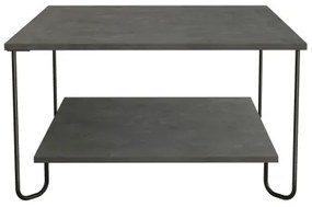 Kávésasztal MARBO 45x80 cm szürke