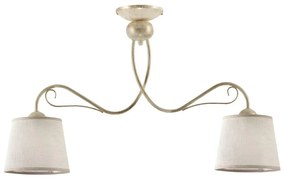 Jupiter 1356 - KM 2 PE - Mennyezeti lámpa KAMELIA 2xE27/60W/230V