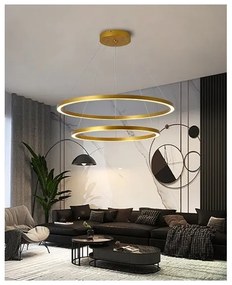 Immax NEO 07159-G80-60 - LED Dimmelhető csillár FINO LED/93W/230V Tuya arany + távirányító