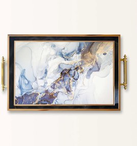Üveg tálca, 38×24 cm – TPA10022