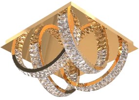 Zuma Line MX3274-4-3GT TULA LED mennyezeti lámpa 23,5W 230V arany