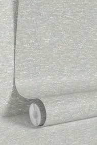 Esselle Home Elemental Bascon szürke-zöldeskék egyszínű szövet hatású vlies tapéta – 100608EH