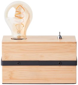 Brilliant - Asztali lámpa BENNY 1xE27/40W/230V bambusz