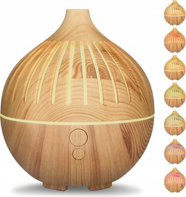 Illóolaj diffúzor kis aromaterápiás diffúzor 180 ml 7 szín