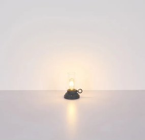 Globo 58016A - LED töltős asztali lámpa PETRO 1W/3,7V 1200 mAh antracit