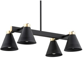 Argon 1774 - Csillár rúdon AVALONE 4xE27/15W/230V arany/fekete