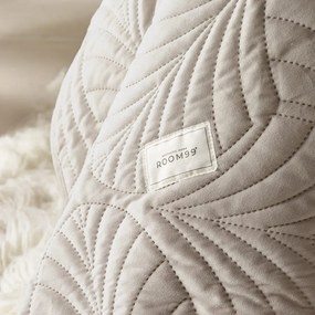 Feel Bézs bársonyos ágytakaró 220 x 240 cm