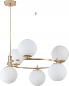 FĂŒggĆlĂĄmpa Mennyezeti CsillĂĄr Gömbök Arany Modern Led tej