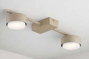 Brilagi - LED spotlámpa MONO 2xGX53/12W/230V bézs