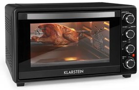 Klarstein Masterchef 60, mini sütő, 60 L, 2000 W, 100 – 230 °C, időzítő