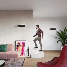 Fali lámpa SIGMA 1xE27/60W/230V fekete