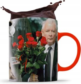 Bögre Jaroslaw Kaczynski Születésnapi Üdvözlőlap fényképes nyomtatással