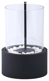 Bioethanol asztali kandalló, kör alakú, 19 cm átmérőjű