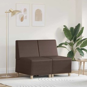 Karfa Nélküli Modularis Kanapé Egység 2 pcs Barna
