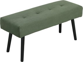 HOMCOM Corduroy kárpitozott pad, díszített ágyvég pad fém lábakkal, cipőpad bejárati bútor 220 kg-ig hálószobában, nappaliban, folyosón 100 x 36 x 45