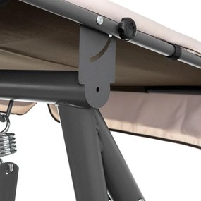 Megi kerti hintaágy cappuccino