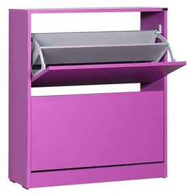 Cipőtároló (cipősszekrény) Shecoletta 5 (lila). 1108491